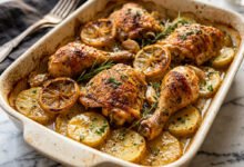 Chicken and Potato Tray Recipe