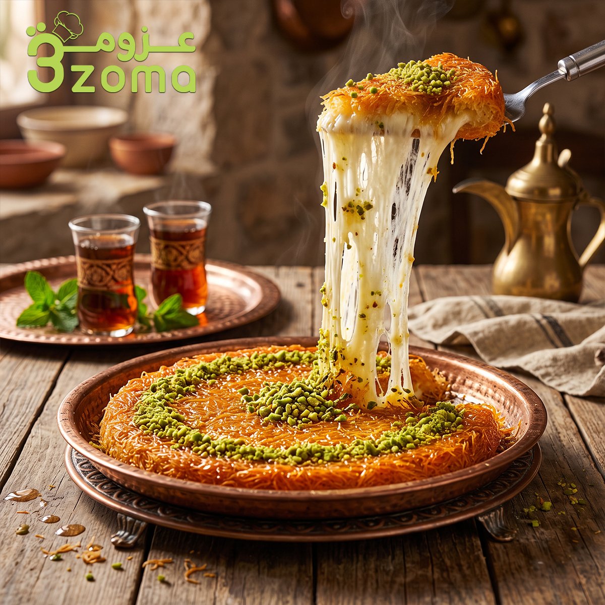 Authentic Nabulsi Knafeh Recipe