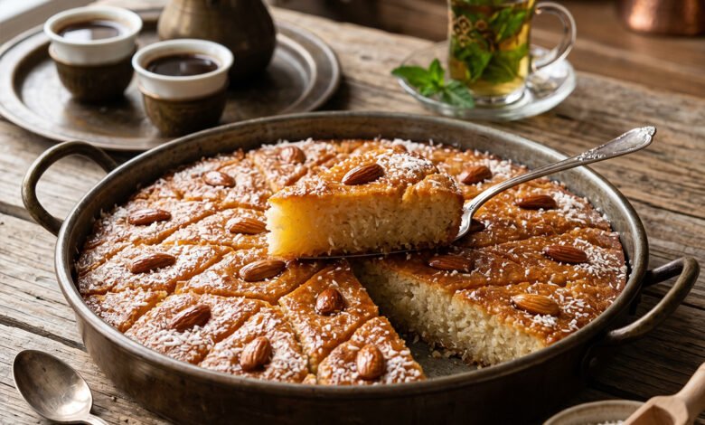 Easy Basbousa Recipe